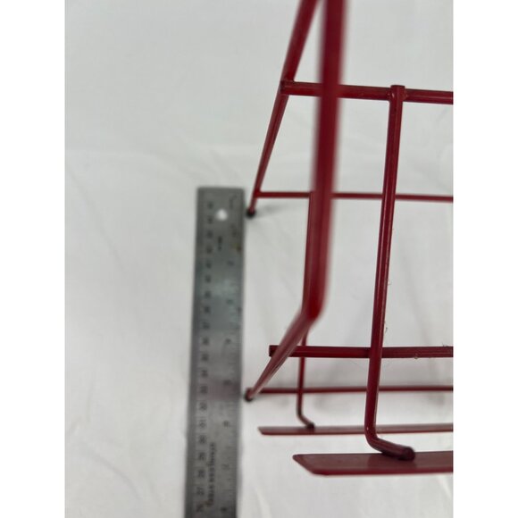Vintage Dentyne CinnABurst Gum Wire Display Rack Red Metal 2-Tier Bonus Pak - Picture 8 of 8